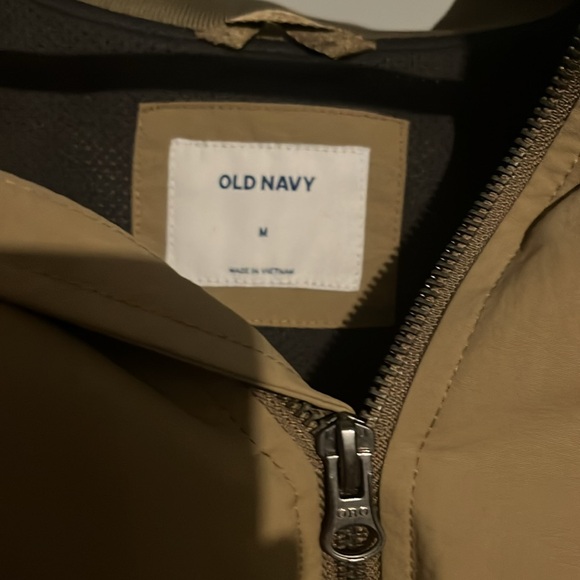 Light brown Old Navy bomber jacket - Picture 3 of 5